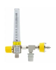 Precision Medical 1MFA2005PTO 1Mfa Series,Flowmeter,Chrome,Air,15Lpm,Ohmeda,Pto