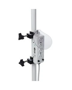 Pryor 246 Power Strip with 4 Outlet, 2 Clamps