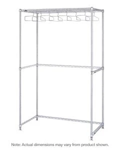 Metro GRU2472S Metro Upright Garment Rack, 24" x 72" x 74.625"
