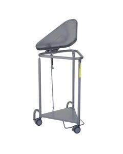 R&B Wire 669/ANTI Antimicrobial Triangular Hamper Stand