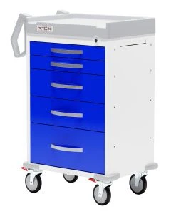 Detecto Rescue Series Aluminum Anesthesia Carts