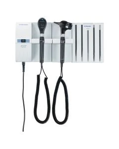Riester USA 3653-L3L3-XXXXU (3653-300.7L) Ri-Former Integrated Wall Diagnostic System W/O Clock, 2 Handles 3.5V/120V, Otoscope L3 W/ 3.5V LED, Ophthalmoscope L3 W/ 3.5V LED