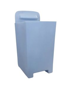 Scotsman ICS-TOTE 25 lb Storage Capacity Ice Tote, Set of 6, Gray