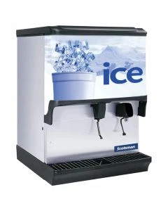 Scotsman IOD250WF-1 30" Counter Top Ice Dispenser with Water Fill Lever, 250 Storage Capacity