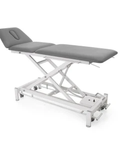 Chattanooga 3133106CA 3-Section Electric Treatment Table, All-Round Switch, 4 Casters - Gray