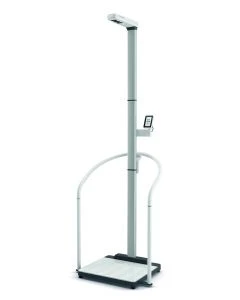 Seca EMR-Validated Ultrasonic Measuring Station with ID-Display and Handrail, ON-SHM-IUT-NN