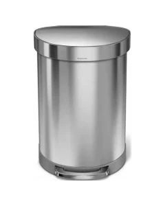 Simple Human CW2029 Simplehuman 17.88"L x 16.4"W x 26.4"H Step On Trash Can