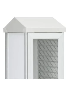 Innerspace SR3GST Roam Slope Top 3 Compartment Cart with Glass Door