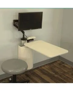 Right Height Manufacturing R12358 StableRise, P&S, 16"x26", no monitor arm