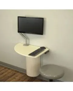 Right Height Manufacturing R12362 StableRise, Shark Fin Top, no monitor arm