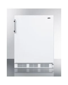 Summit Appliance AL650W 5.1 Cu.Ft. Refrigerator-Freezer with ADA Compliant and Cycle Defrost