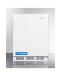 Summit Appliance FF6WBIADA Counter-Height General All-Refrigerator -White -Med Use Only