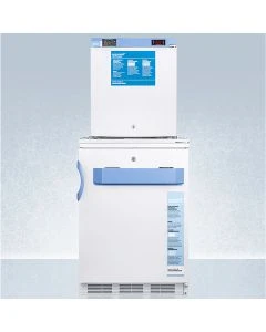 Summit Appliance FF7LW-FS24LSTACKMED2 24'' All-Refrigerator/All-Freezer Combination - White