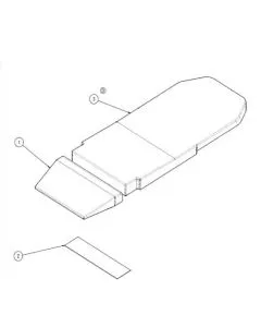 Transmotion TMA08-15-bluefusi TMM4 Plus Cushion Set