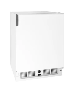 Uline U-29RW-00A 3.3 Cu. Ft. ADA Height Compliant Refrigerator with Solid Door, White