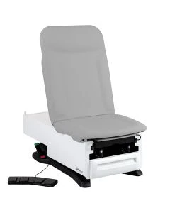 UMF Medical 3503SL Fusionone 18" - 21" Power Exam Tables with Paper Roll Holder, Soft Linen