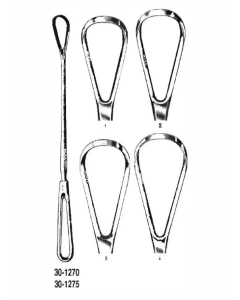 Miltex 30-1270-1 Uterine Curette, Size 1, Sharp