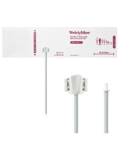 Welch Allyn FlexiPort Vinyl Disposable Blood Pressure Cuffs, One-Tube Bayonet-Type Connector (20/Case)