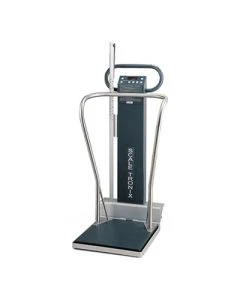 Welch Allyn Mobile Stand-On Scale with Standard Weight (lb/kg), Data Port and Battery Power, 5002-XX-X