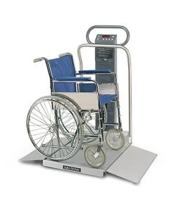 Welch Allyn Scale Tronix 6002-KP-B Wheelchair Scale, KG Only, Printer and Power Cord