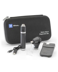 Welch Allyn 71-XM3LXE Diagnostic Set with MacroView Plus LED Otoscope, iExaminerSmart Bracket, Premium Lithium Ion Plus USB Rechargeable Power Handle Handles