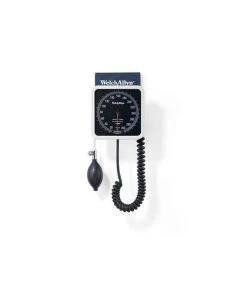 Welch Allyn 767 Tycos Wall Aneroid Sphygmomanometer Unit with One-Piece Child Cuff, 7670-01C