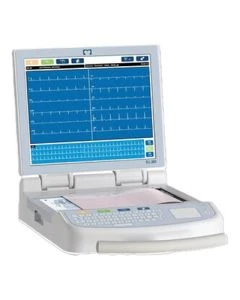 Welch Allyn ELI380-DCS11 17" 12-Lead Multi-Channel Electrocardiograph with WAM Wireless Acquisition Module