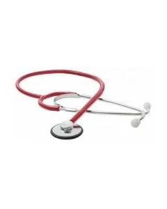 Welch Allyn Arden Bowles Stethoscope, Single Head - Red, ARDEN-S1RD