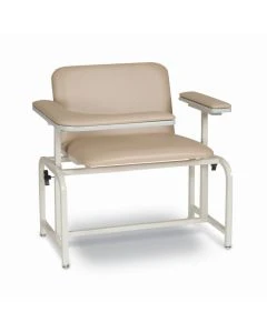 Winco 2575 XL Padded Vinyl Blood Drawing Chair