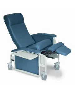 Winco 6550 Drop Arm Care Cliner (Nylon Casters)