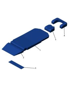 Transmotion TMA23-15-bluefusi TMM5 Pad Set