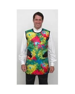 Wolf X-Ray 65021-25 24" x 40" Easy Wrap Medium X-Ray Apron, Black