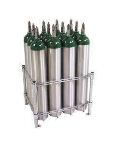 WT Farley CR-DR12E 12 E Oxygen Cylinder Rack