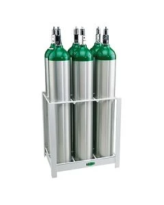 WT Farley MRI-ES106A 15"L x 10"W x 17"H MRI Conditional E Cylinder Rack, White