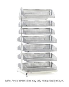 Metro QB248-S14A Dbl, 48"L, 14 Bskt 8-18, Stationary, Adder