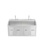 Blickman 9882SSW Wall Mounted Scrub Sink, 1339882W00