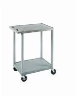 Luxor 24 in. Wide Utility Cart w/ 4 in. Swivel Casters