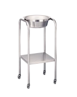 Blickman 7807SS Baker Single Basin Solution Stand with Shelf, 0717807000