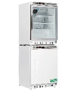 American BioTech Supply Glass Door Refrigerator/Solid Door Freezer Combination, 9 Cu. Ft., ABT-HC-RFC9G