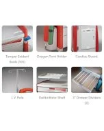 Capsa Healthcare Avalo Accessory Package for Emergency Cart - 2 (AM-EM-ACCPK2)