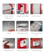 Capsa Healthcare Avalo Accessory Package for Emergency Cart - 3 (AM-EM-ACCPK3)