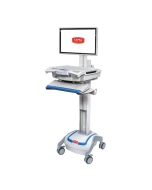 Capsa Healthcare 1975076 M38e Computing Workstation - Manual Lift without Electronic Lock