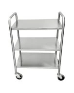CME Medium Duty Utility Cart with End Rails