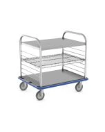 CME CMEB-102-0172 Open Case Cart, 36"L X 26"W X 39"H, [BASE CART, NO SHELVES]