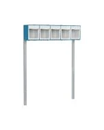 Detecto CAB05 5-Bin Organizer with Accessory Bridge