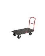 Rubbermaid Heavy-Duty Platform Truck with 8 inch Casters, FG443600BLA