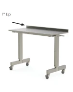 MAC Medical 1LP 1" lip on back for MAC Medical Stainless Steel Tables