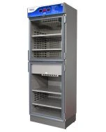 MAC Medical DWC182474E 10.21 cu. ft. Dual Chamber Warming Cabinet - 20.5"D X 24"W X 74.5"H - Discontinued