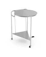 MAC Medical LH-2001-MRI-FOL MR Conditional Circle Linen Hamper with Foot Operated Lid for 25" Bag