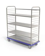 MAC Medical MMOCC16-DC Open Case Cart, 60.375"L X 26.125"W X 67"H [BASE CART, NO SHELVES]